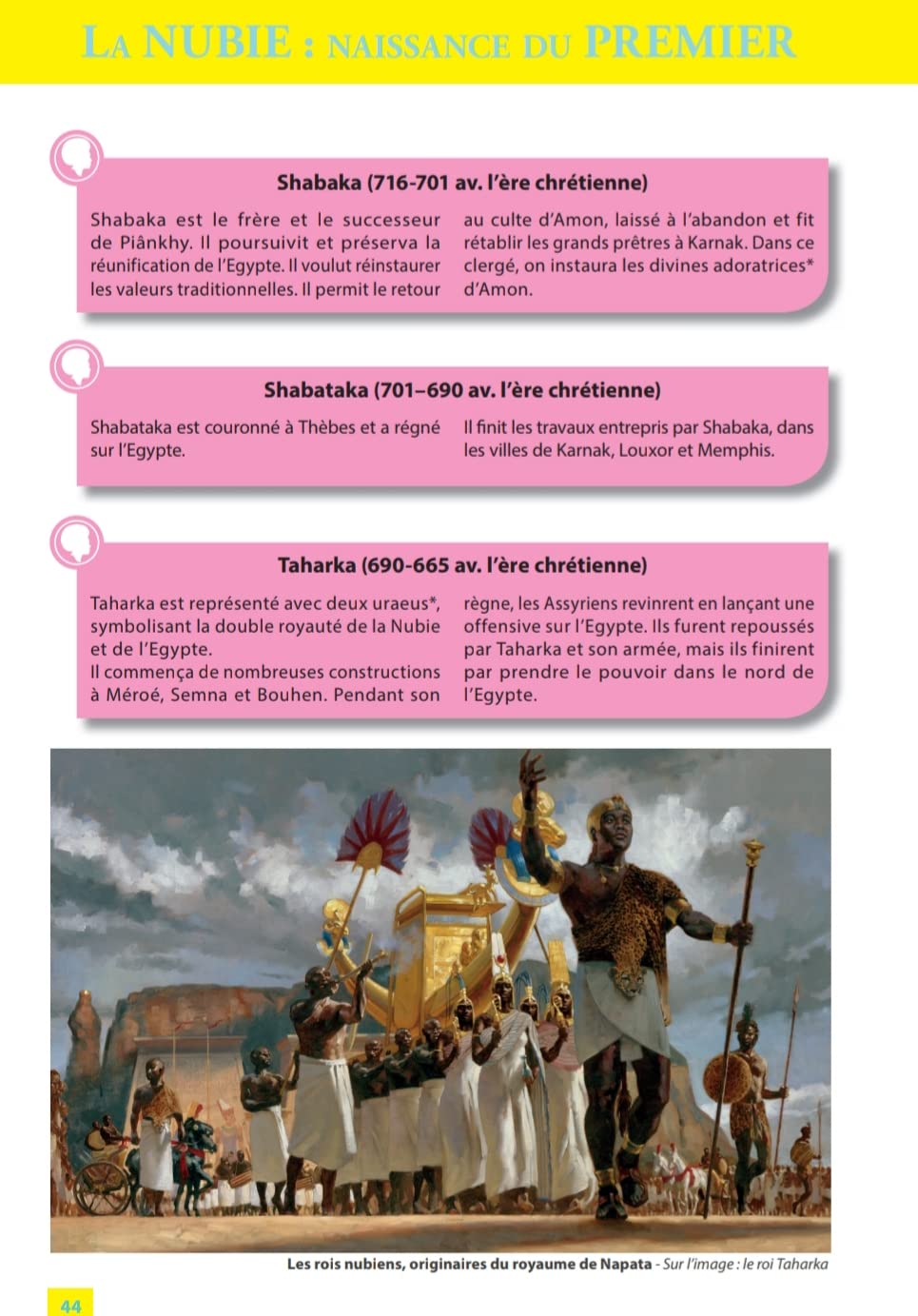 L'histoire de l'Afrique et de sa diaspora. De la préhistoire à nos jours... à partir de 10 ans