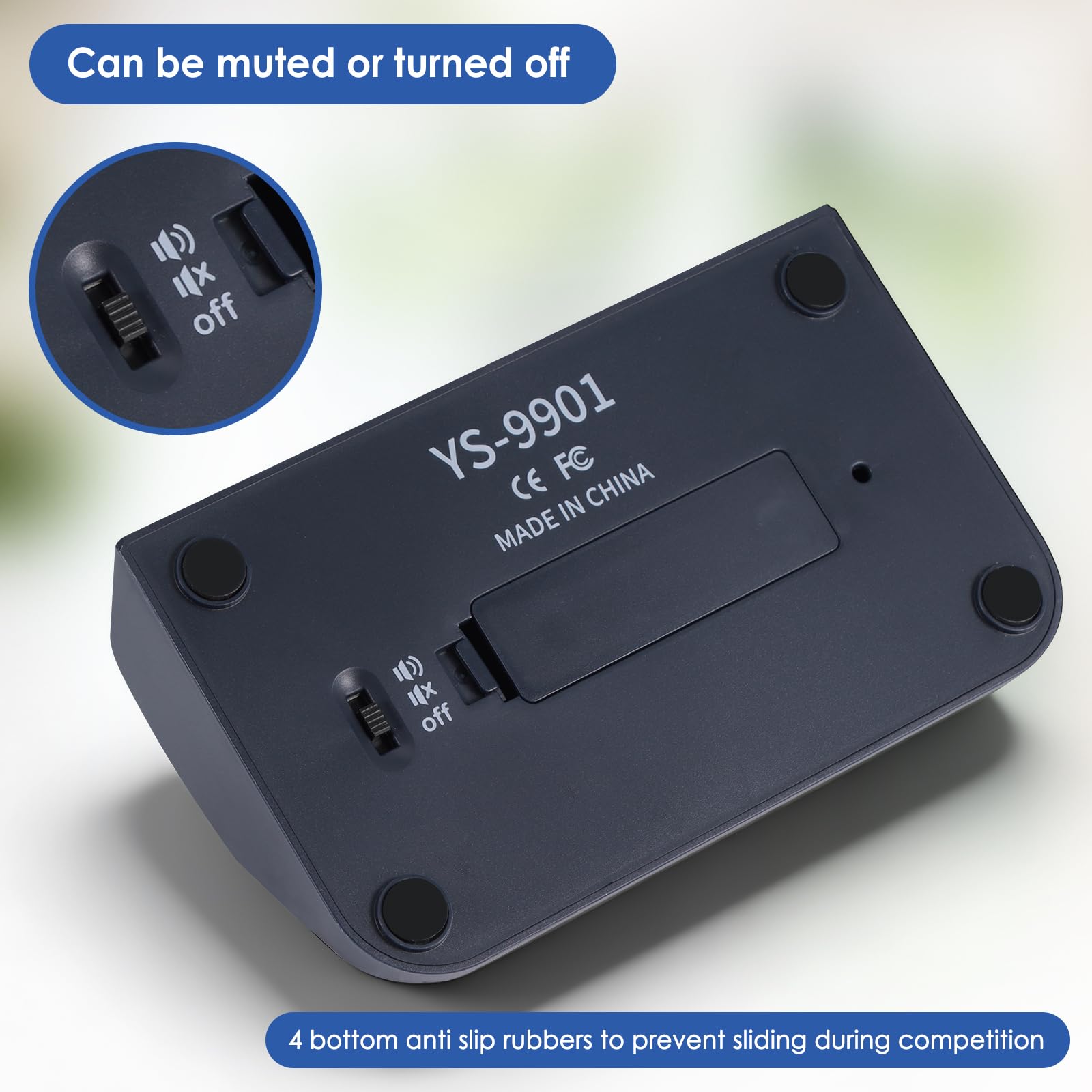 Schachuhr Professional, Digitale Multifunktionsanzeige Schachtimer, mit Bonus & Verzögerung Count Down aufwärts Alarm, Schachuhren Elektronische Brettspiel für Zuhause & Turniere