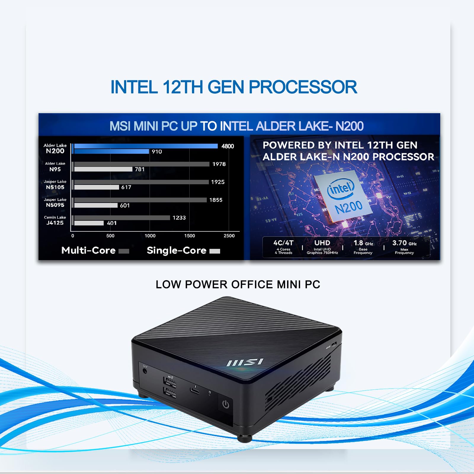 Amazon.com: msi Cubi B0A9 Premier Business Mini Desktop, Intel