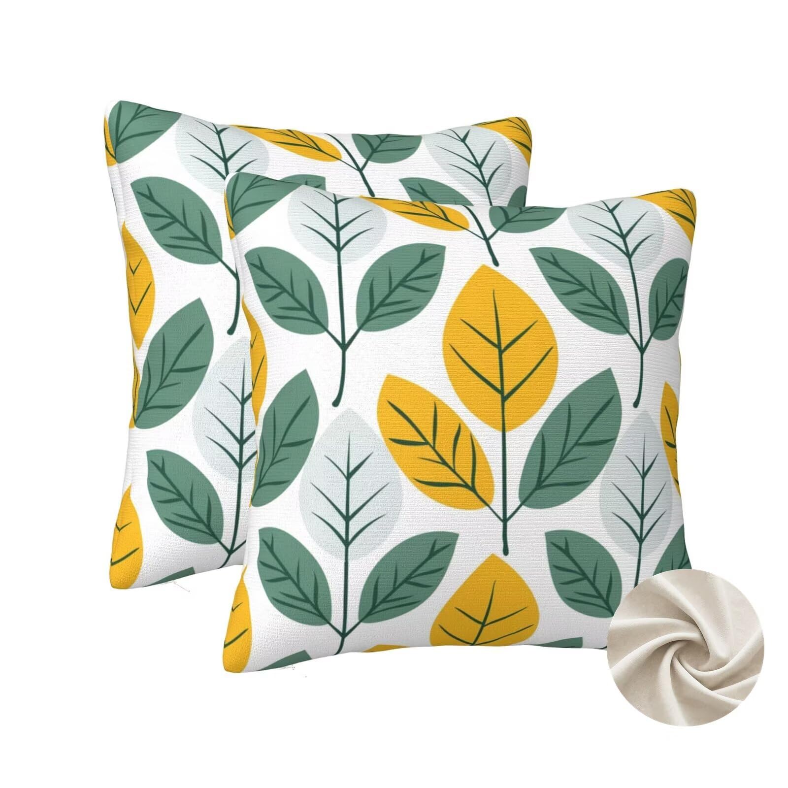Coussin decoratif taies d'oreillers 60x60 cm lot de 2 pour coussin moderne