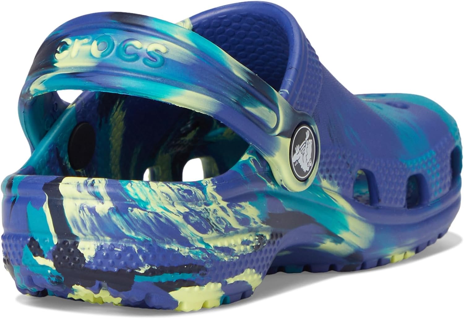 Crocs Unisex-Child Classic Watercolor Marbled Clog K - Image 9