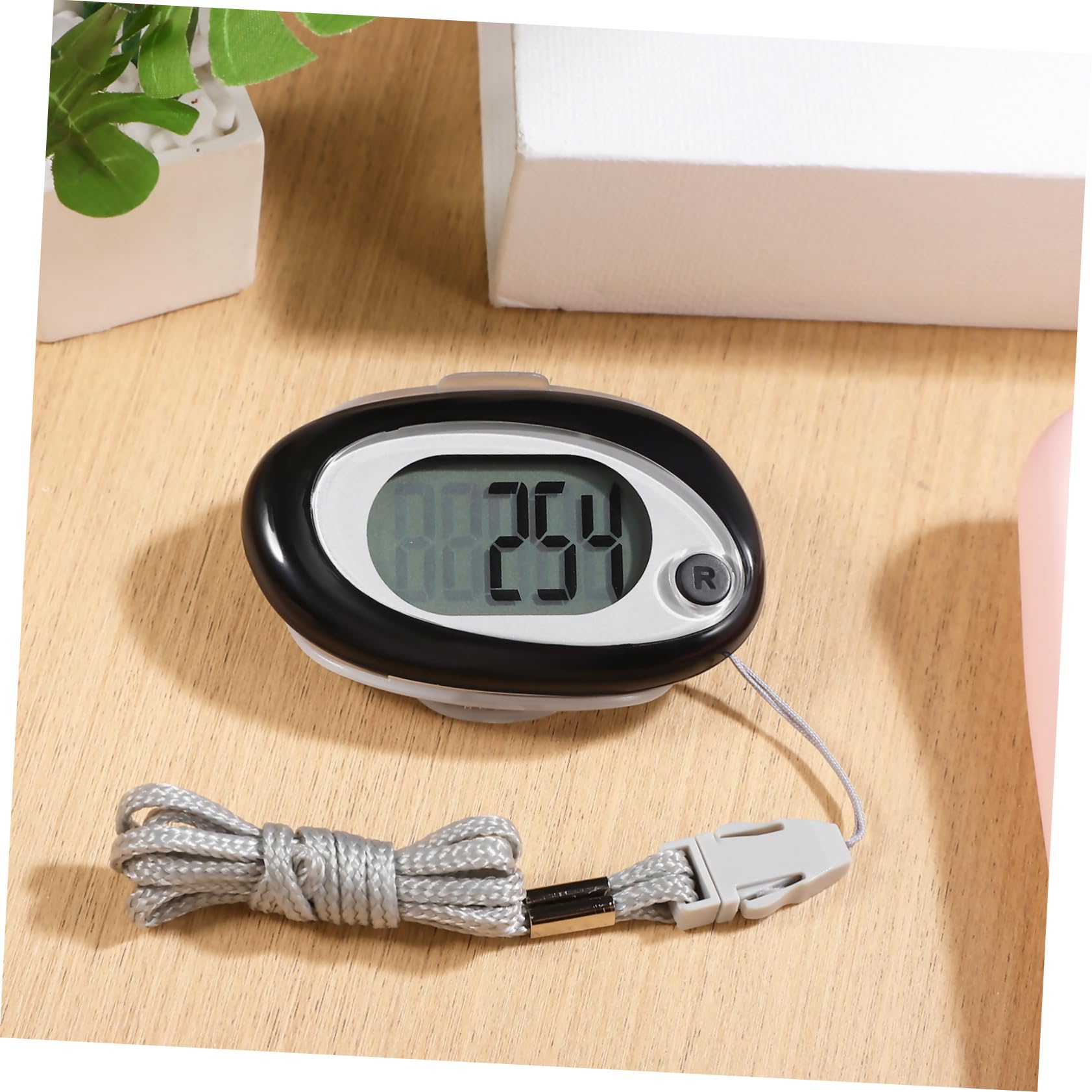 VANZACK podomètre de Marche podomètre pour Marcher podomètres Sportifs Compteur de Pas Podomètre de randonnée Compteur de randonnée pédestre Petits podomètres Plastique