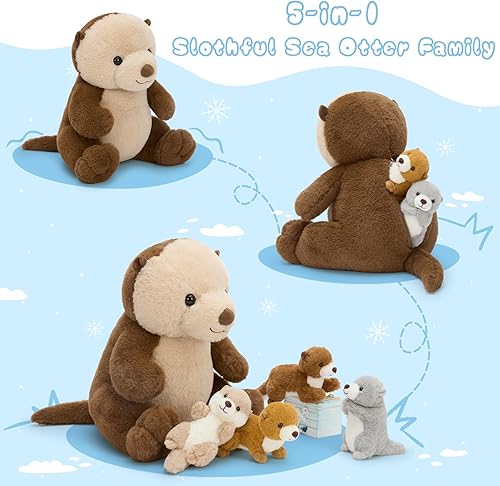 Miniatura 10 de MaoGoLan Peluche de unicornio grande de 43 pulgadas, almohada de felpa de animal gigante llena de 5.4 libras de algodón, almohada grande de