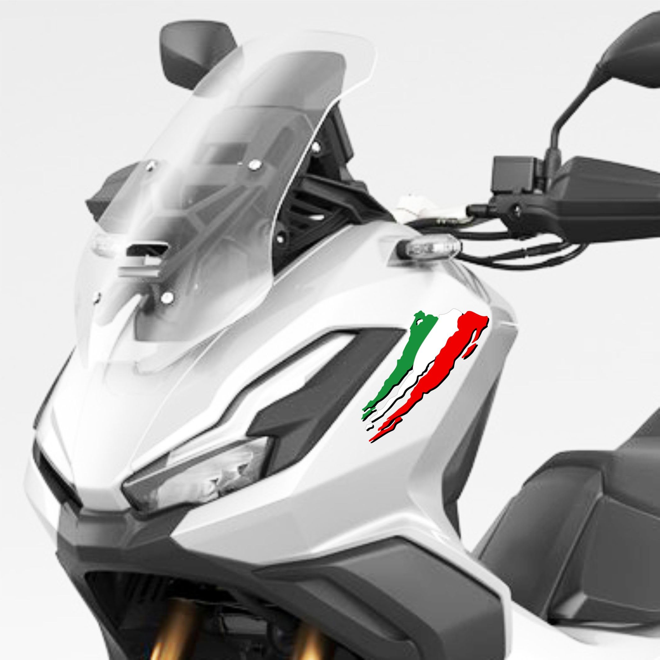 Adesivo Bandiera Lombardia Scudo Italia 35 Cm – Vinile Sagomato Per Auto, Muro, Casco