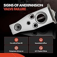 Vista 5 de A-Premium Válvula de expansión de CA compatible con Subaru Forester/XV Crosstrek 2014-2015, WRX STI/WRX 2015, XV Crosstrek 2013-2015, Forester