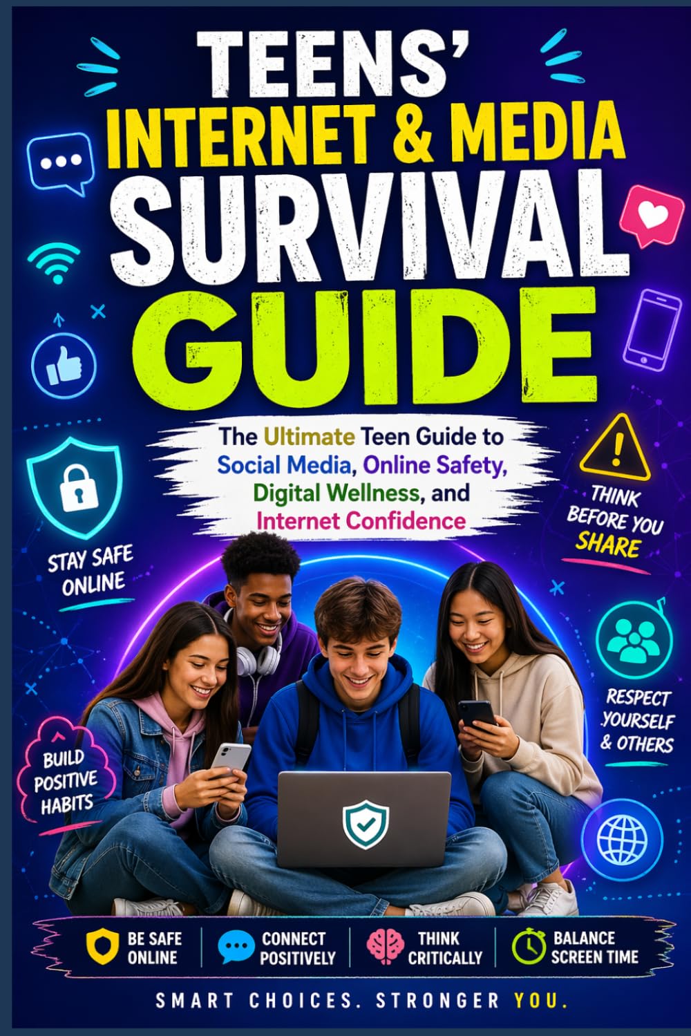 Teens’ Internet & Media Survival Guide: The Ultimate Teen Guide to Social Media, Online Safety, Digital Wellness, and Internet Confidence