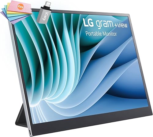 LG Gram +View 16 Portable Monitor - 16"
