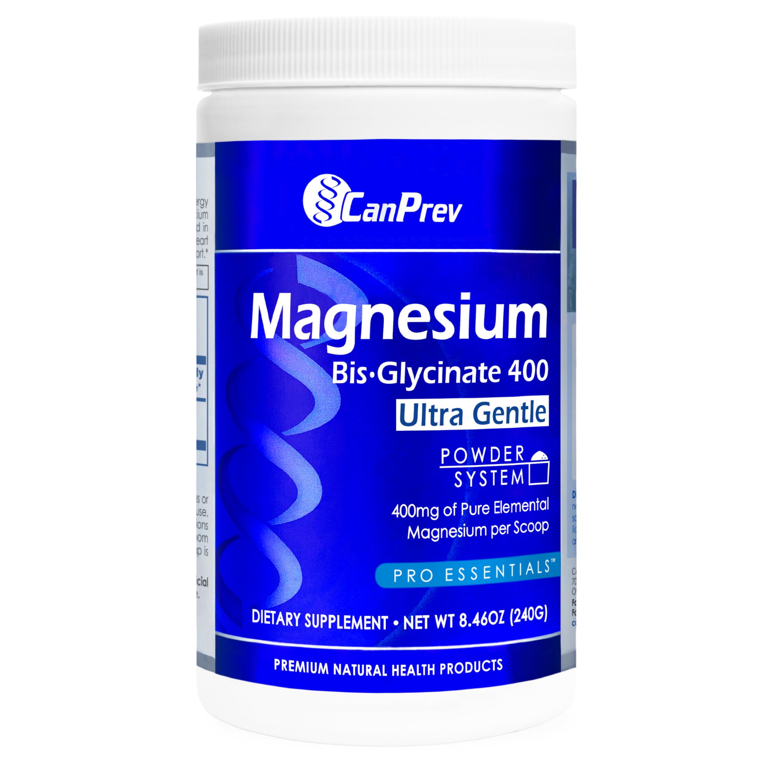 Magnesium Bisglycinate 400 Ultra Gentle Powder 240g 48 Servings, 400mg Elemental Magnesium Per Scoop, Supports Restful Nights, Muscle Function, Gentle on Digestion, Vegan, Non-GMO, Gluten-Free