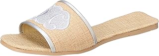 OX womens OX-W-Beige/Beige Slipper