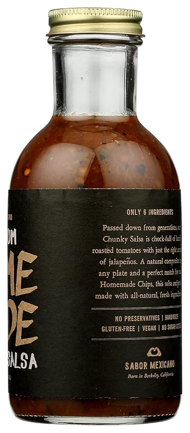 Salsa SABOR MEXICANO Medium Home Made Chunky, 13.2 oz miniatura 4