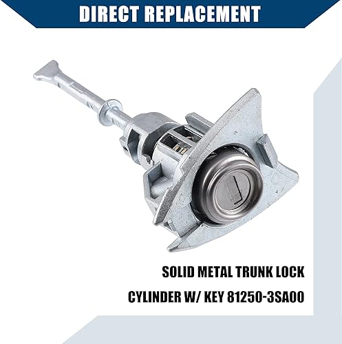 Miniatura 5 de 81970-3SA00 81250-3SA00 / Interruptor de encendido del cilindro de bloqueo completo para Hyundai Sonata 2009-2014 / Cilindro de bloqueo de puerta