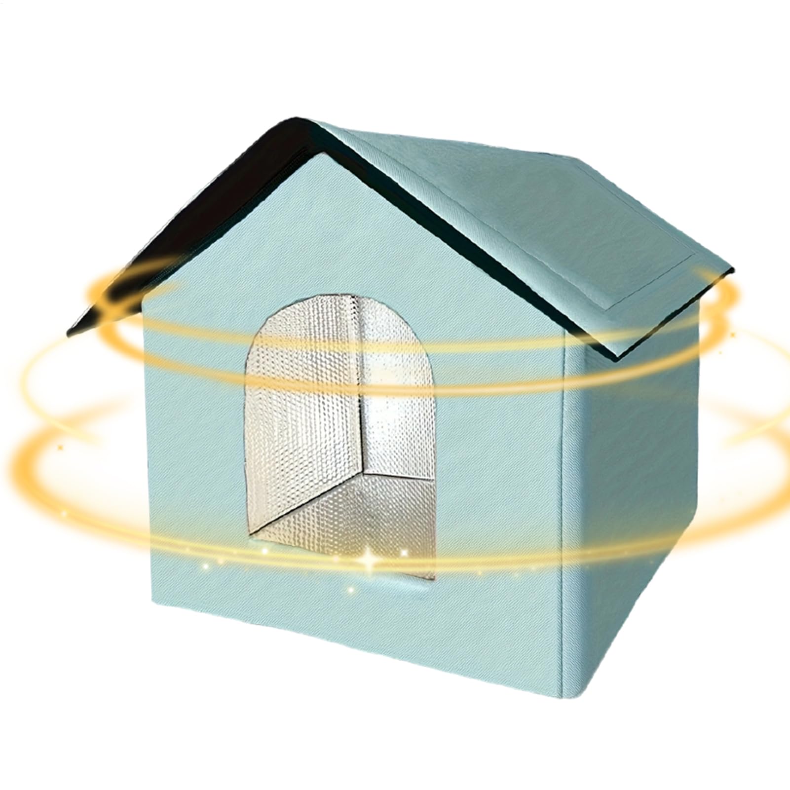 Cama de gatos cerrada e impermeable shjxi refugio térmico de viaje