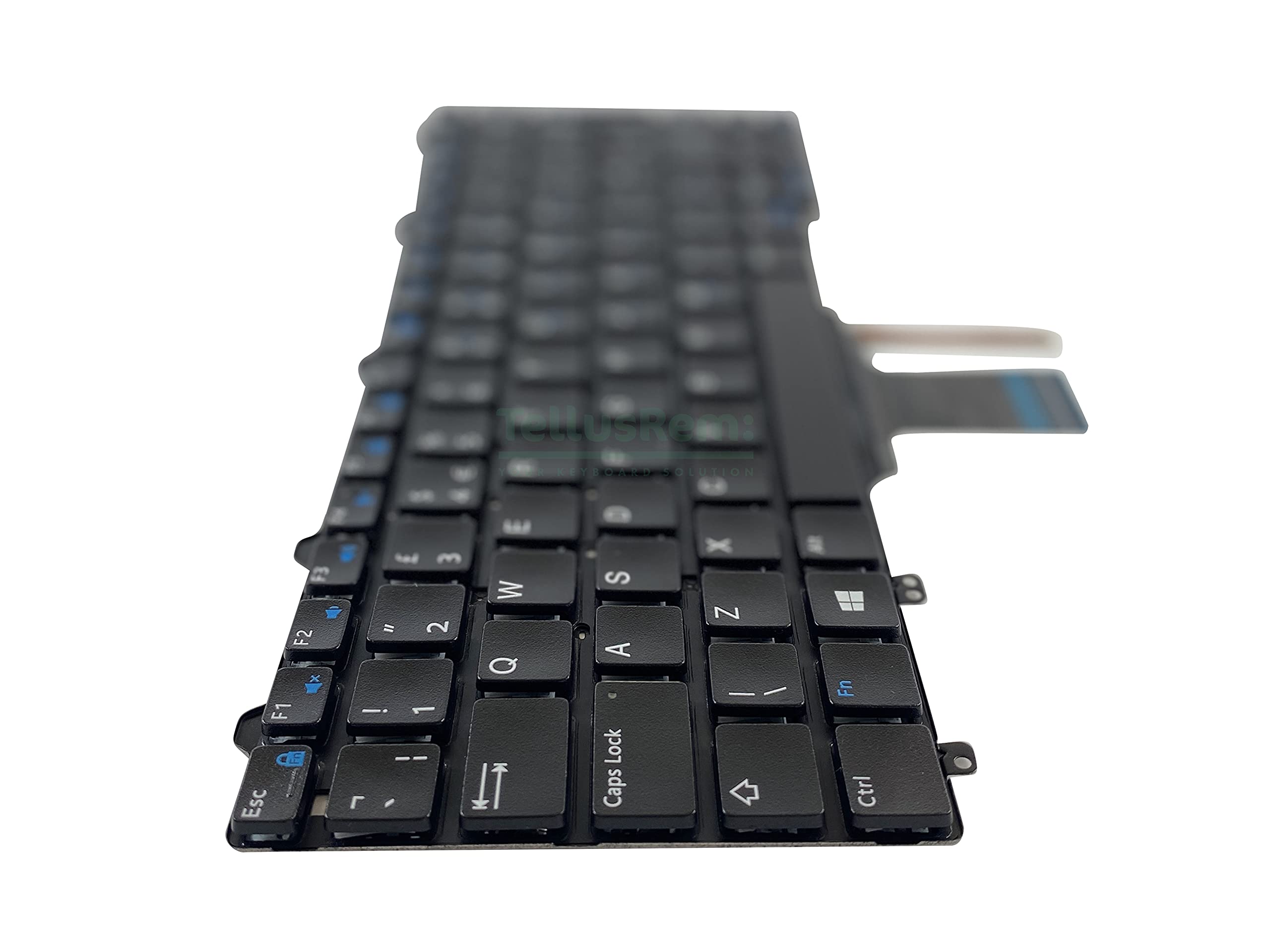 TellusRem UK Backlit Laptop Keyboard Replacement for Dell Latitude E7250, E5250, E5270