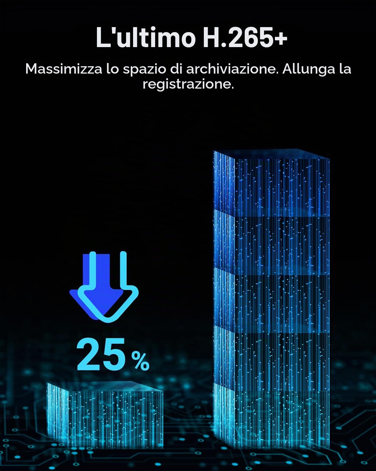 ANNKE NVR PoE 4K 8CH con HDD da 2TB, Videoregistratore IP 8MP | Supporto Telecamere IP HD, Compressione Video H.265+, Notifiche Push di Allarme, Accesso Remoto, Compatibile con Alexa