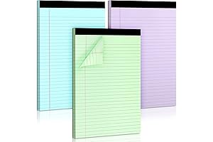 Professional Colored Legal Note Pads