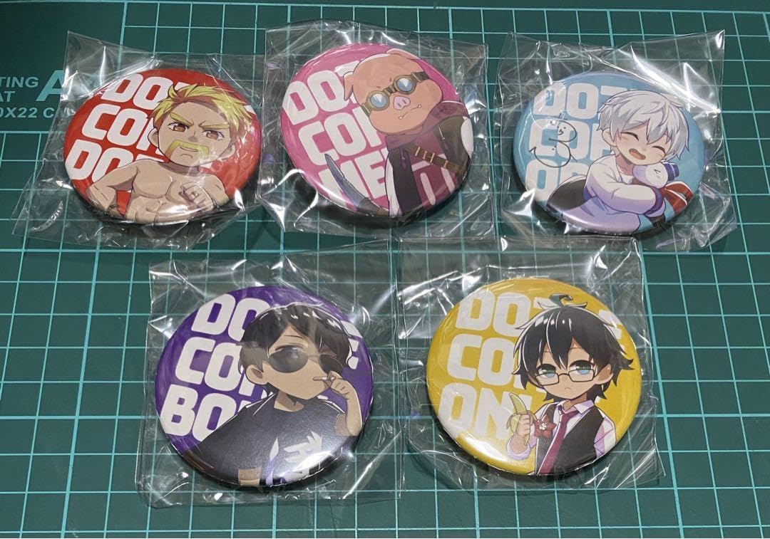 ドズル社缶バッジまとめ売りおんりーおらふくんぼんじゅうる