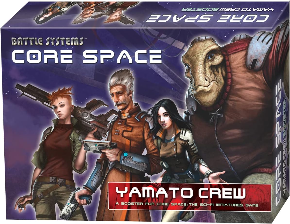 Battle Systems Core Space - Yamato Crew - Sci Fi Miniature Game - Multi Level Tabletop War Game Board - Wargaming 40K Universe - BSGCSC008