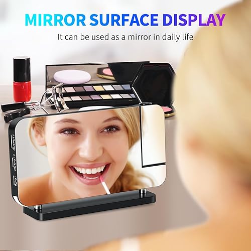 Miniatura 9 de Projection Alarm Clock for Bedroom Ceiling,RGB Digital Clocks Radio with 10 Colors RGB Night Light,Loud Alarm Clock for Heavy Sleepers,USB C Charger