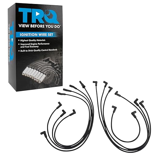 Miniatura 418 de TRQ Juego de cables de bujía de encendido del motor para Ford F250 F350 Super Duty V8 6.2L nuevo