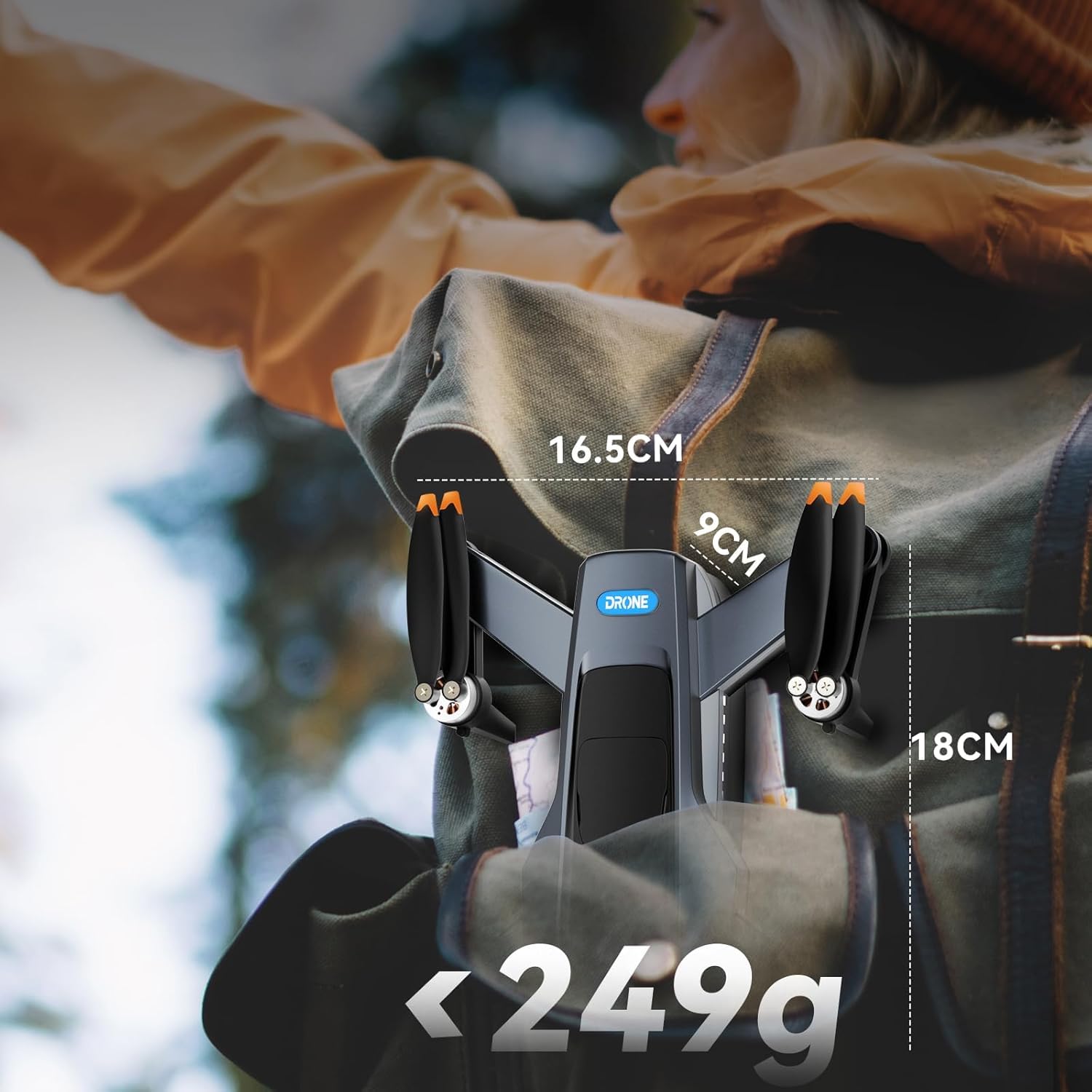 Amazon.co.jp: ドローン カメラ付き GPS搭載 4K動画 HYTOBP