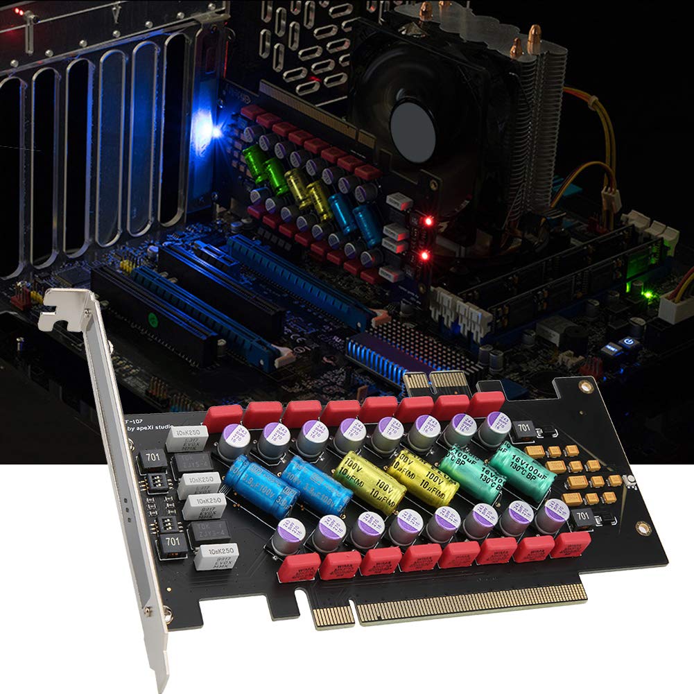 Scheda Filtro di Alimentazione per Purificazione Audio HI-FI del PC con LED Colorati e Prestazioni Stabili per gli Appassionati di PC