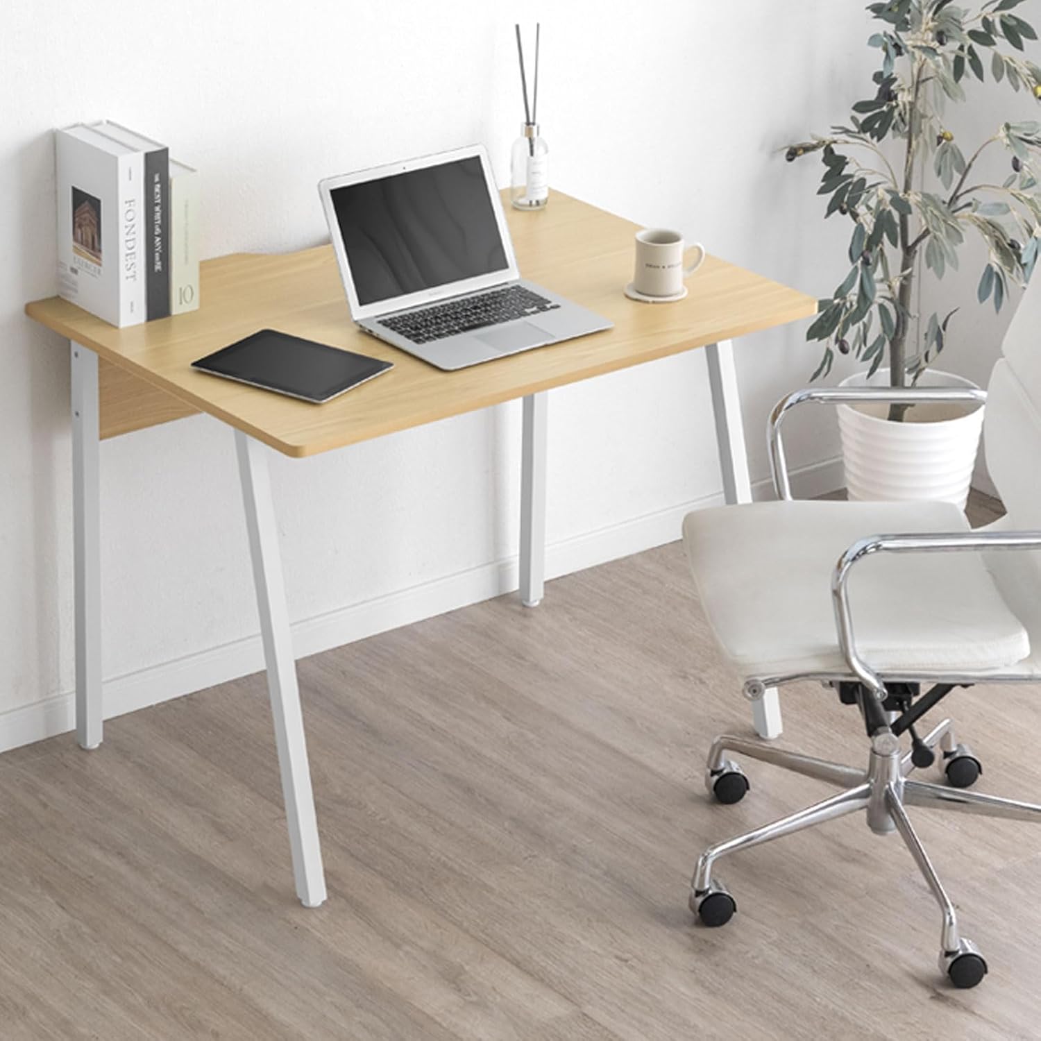 デスク(N ステイン 120 BR) ⭐️引き取り限定 デスク モダン デスク(N ステイン 120 BR) ⭐️引き取り限定 デスク モダン