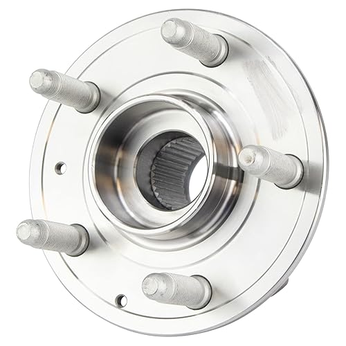 Miniatura 486 de TRQ Juego de 2 rodamientos de rueda delantera y conjunto de cubo compatible con Ford Mustang 2005-2007 2005-2014