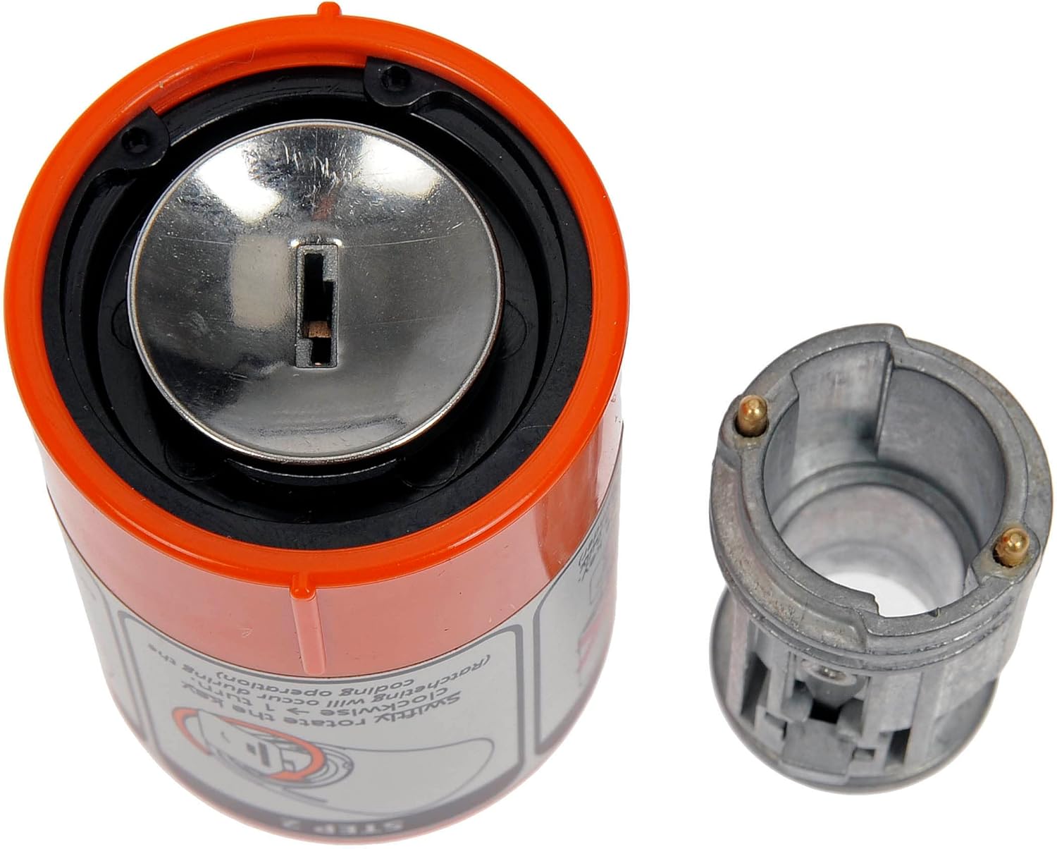 Dorman 924-793 Mechanical Key Relearn Ignition Lock Cylinder Compatible with Select Chrysler / Dodge / Mitsubishi Models (OE FIX)