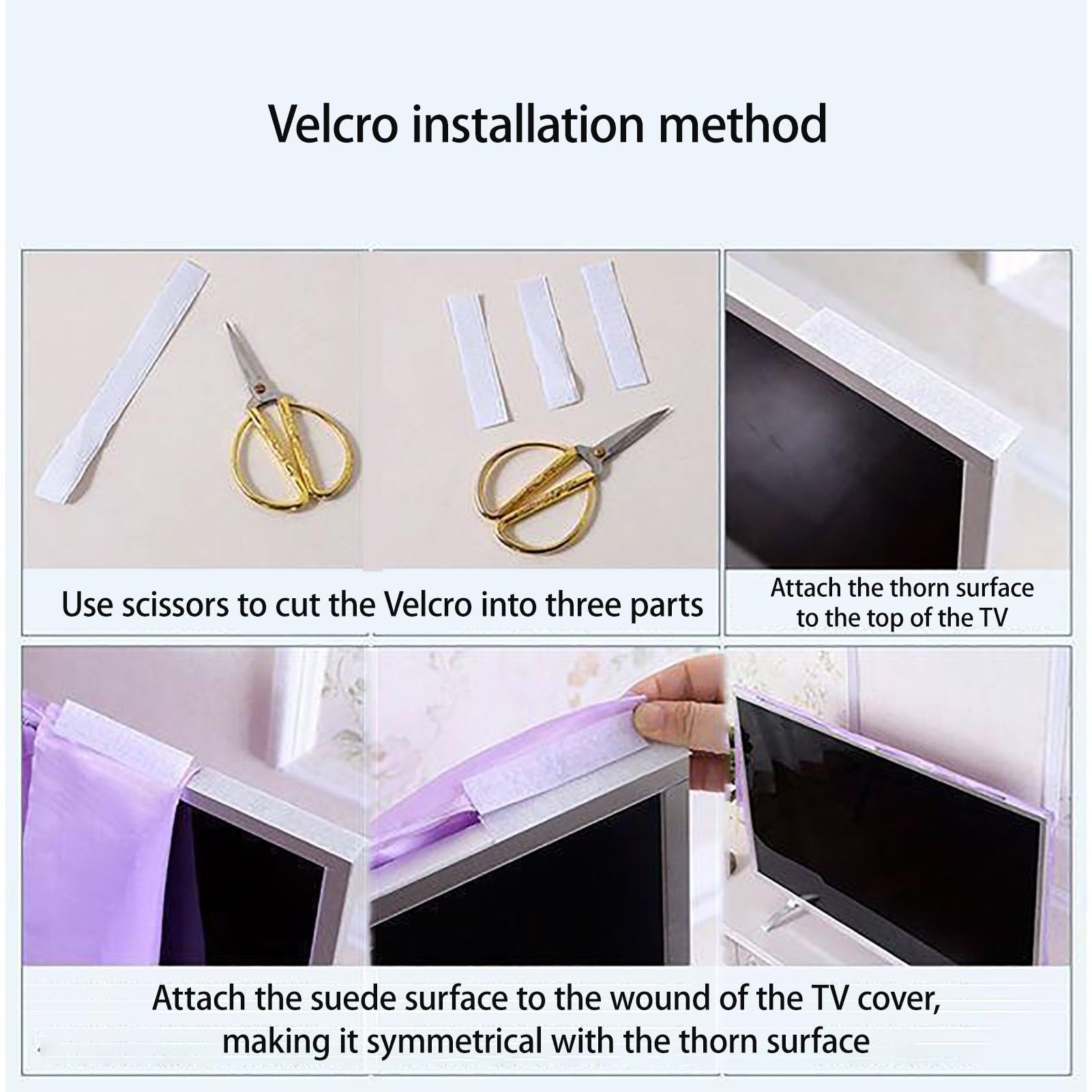 Amazon.co.jp: BMOZRM(なぜザム) テレビカバー布タッセルスクリーン