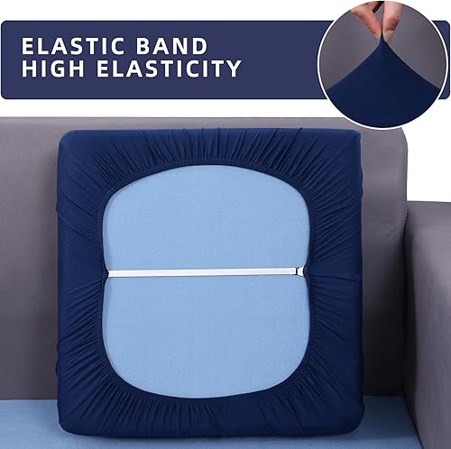 Miniatura 5 de hyha Fundas de cojín impermeables para sofá seccional, lavables, en forma de L, fundas de cojín para sofá seccional, fundas de sofá para mascotas