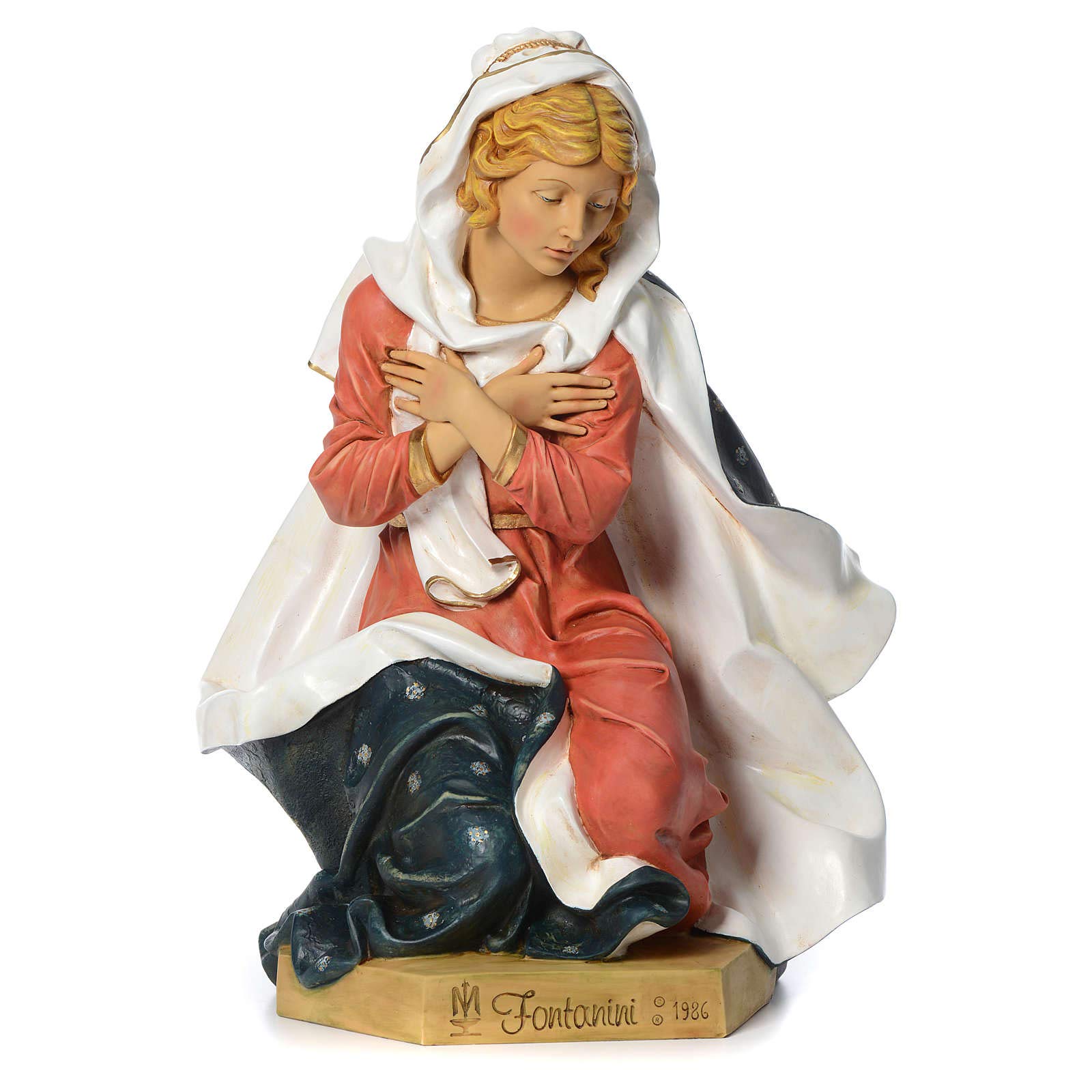Natività su base 65 cm Fontanini resina | vendita online su