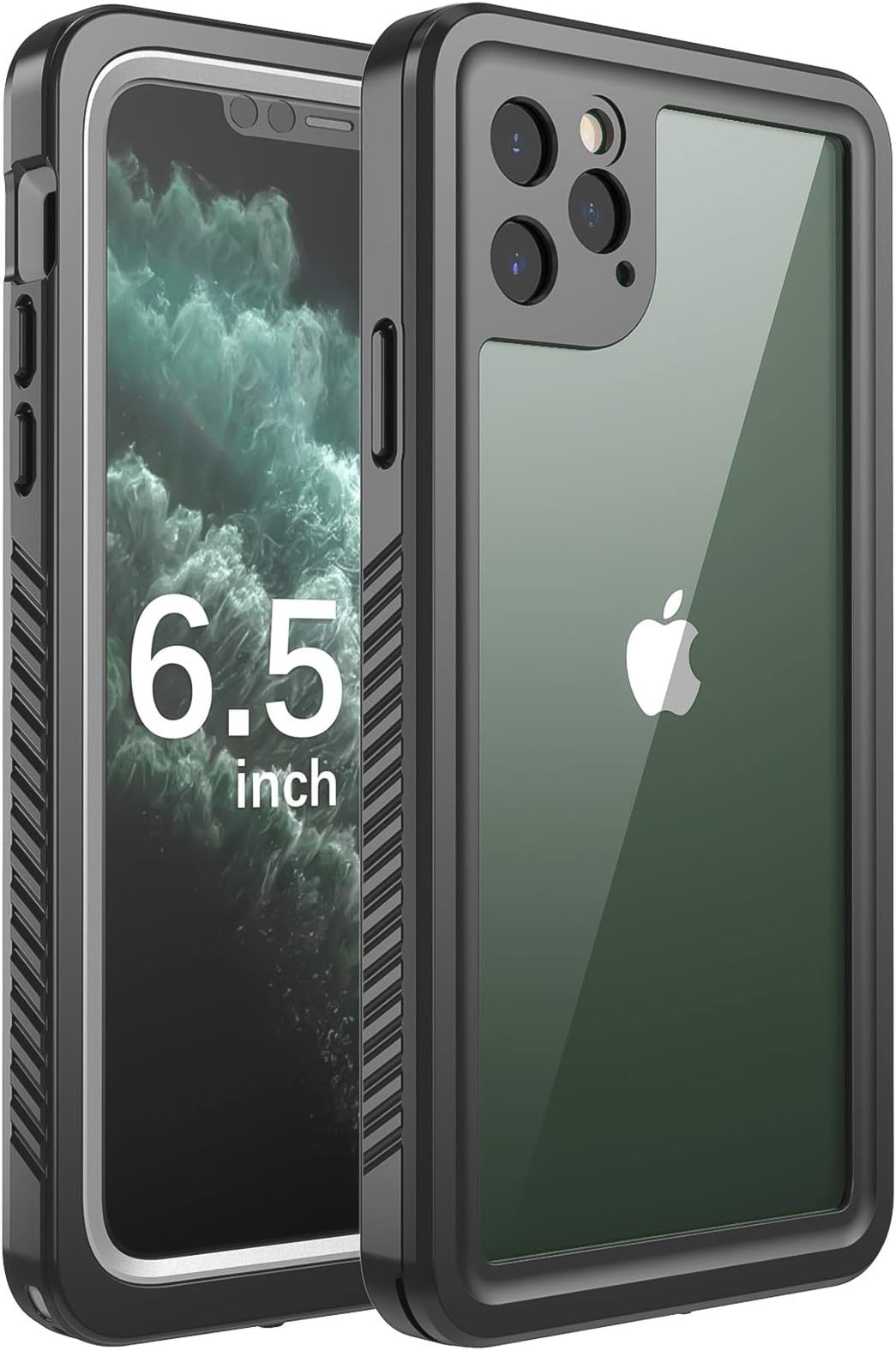 Comeproof Compatible with iPhone 11 Pro Max Case, Full Body Protection Built-in Screen Protector Anti-Scratch Clear Case Compatible with iPhone 11 Pro Max 6.5 Inch