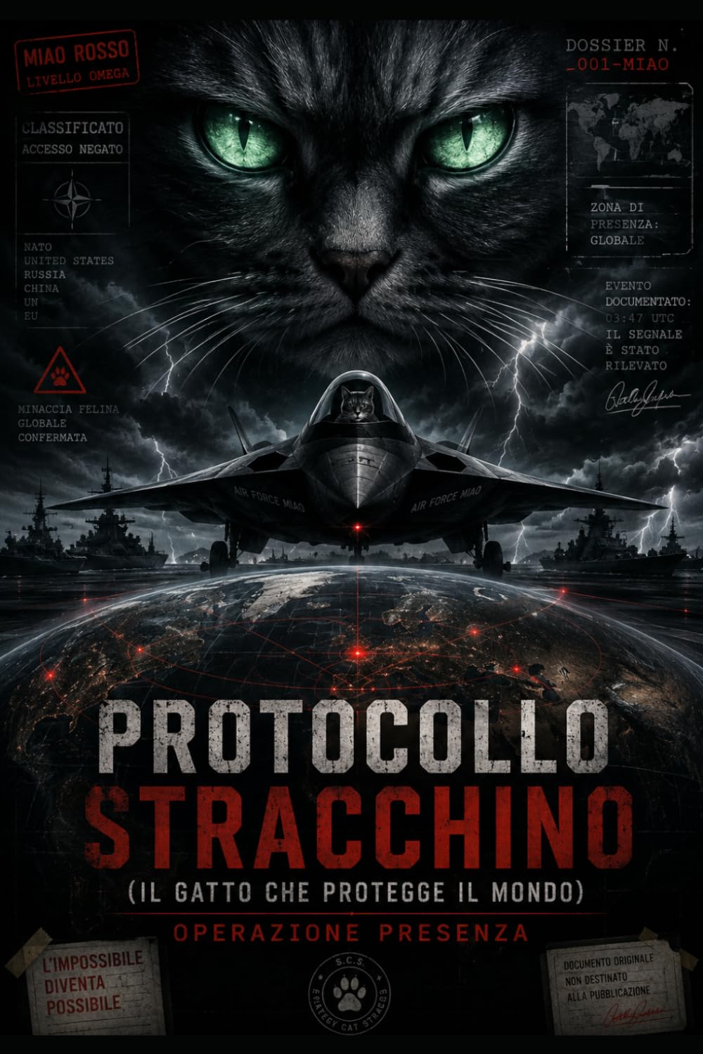 Protocollo Stracchino: Il Gatto che protegge il mondo — Documento Classificato