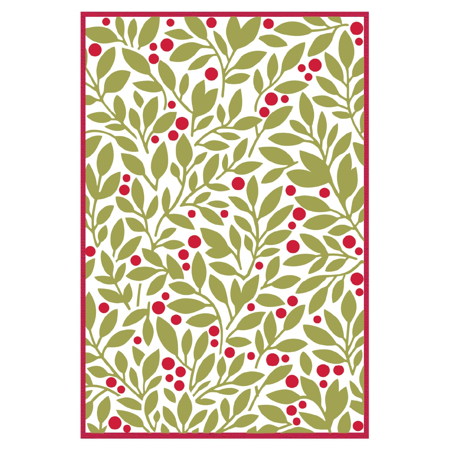 Sizzix A6 Layered Stencils, Berry Sweet by Sizzix, 2 Reusable Stencils
