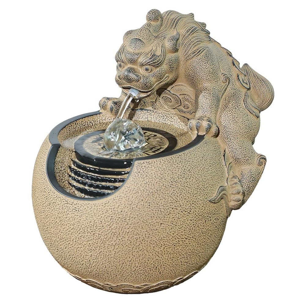Water Feature Waterfall Fountain Desktop Decor