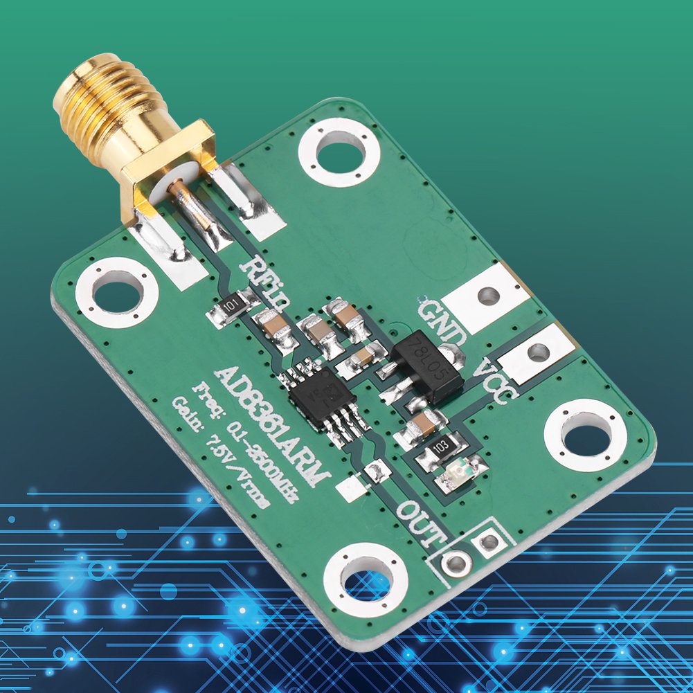 AD8361 RF Detector AM Detector, 1PC AD8361 RF Detector AM Potenza reale AM Detector Ampiezza Detection