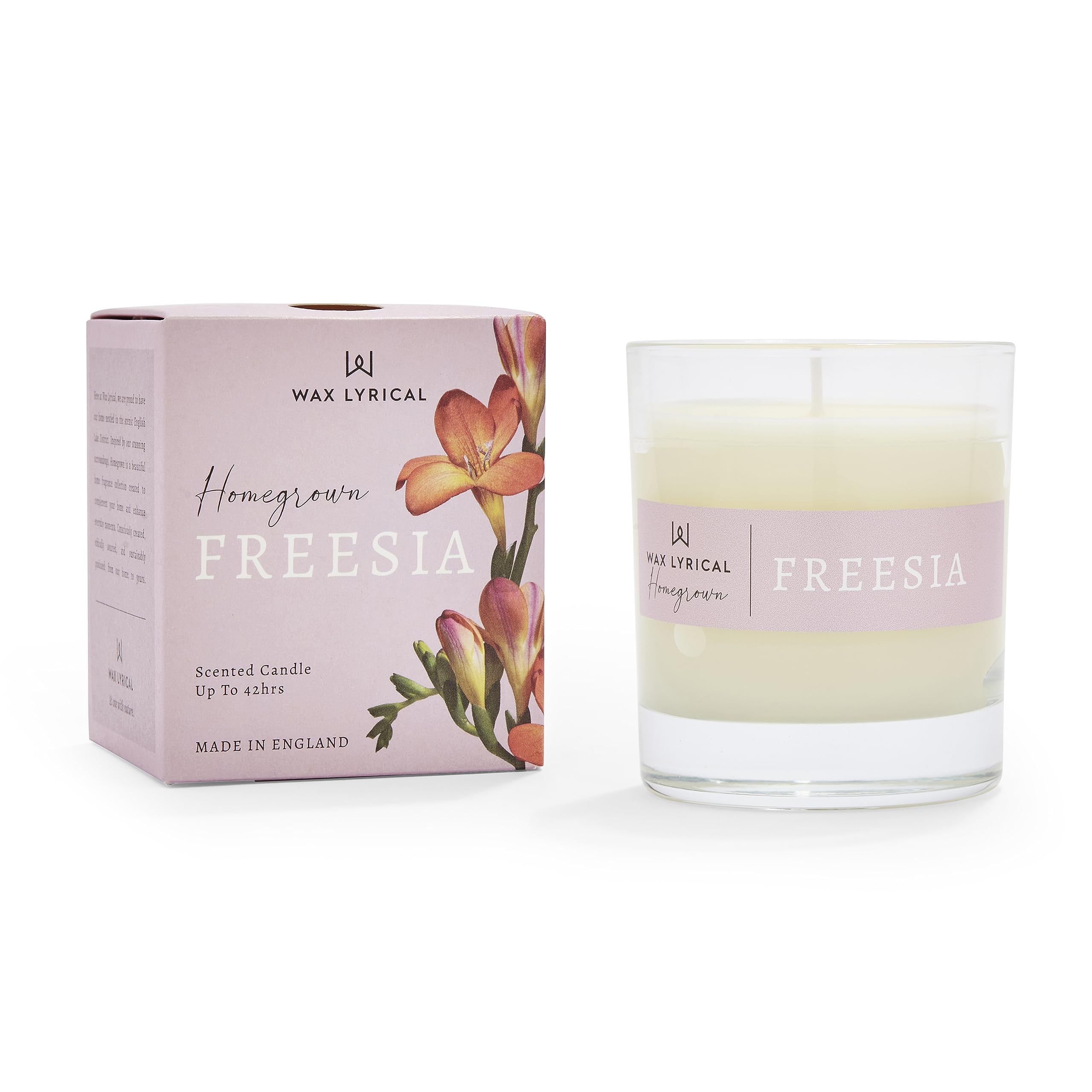 Wax Lyrical | Homegrown | Freesia Candle, Ivory