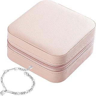 ジュエリー トラベル ケース,ポータブルジュエリー収納オーガナイザー - 小物ストレージケース | イヤリング、リング、ネックレス、女性、妻、女友達、頻繁な旅行者、休暇旅行、出張、誕生日、クリスマス用