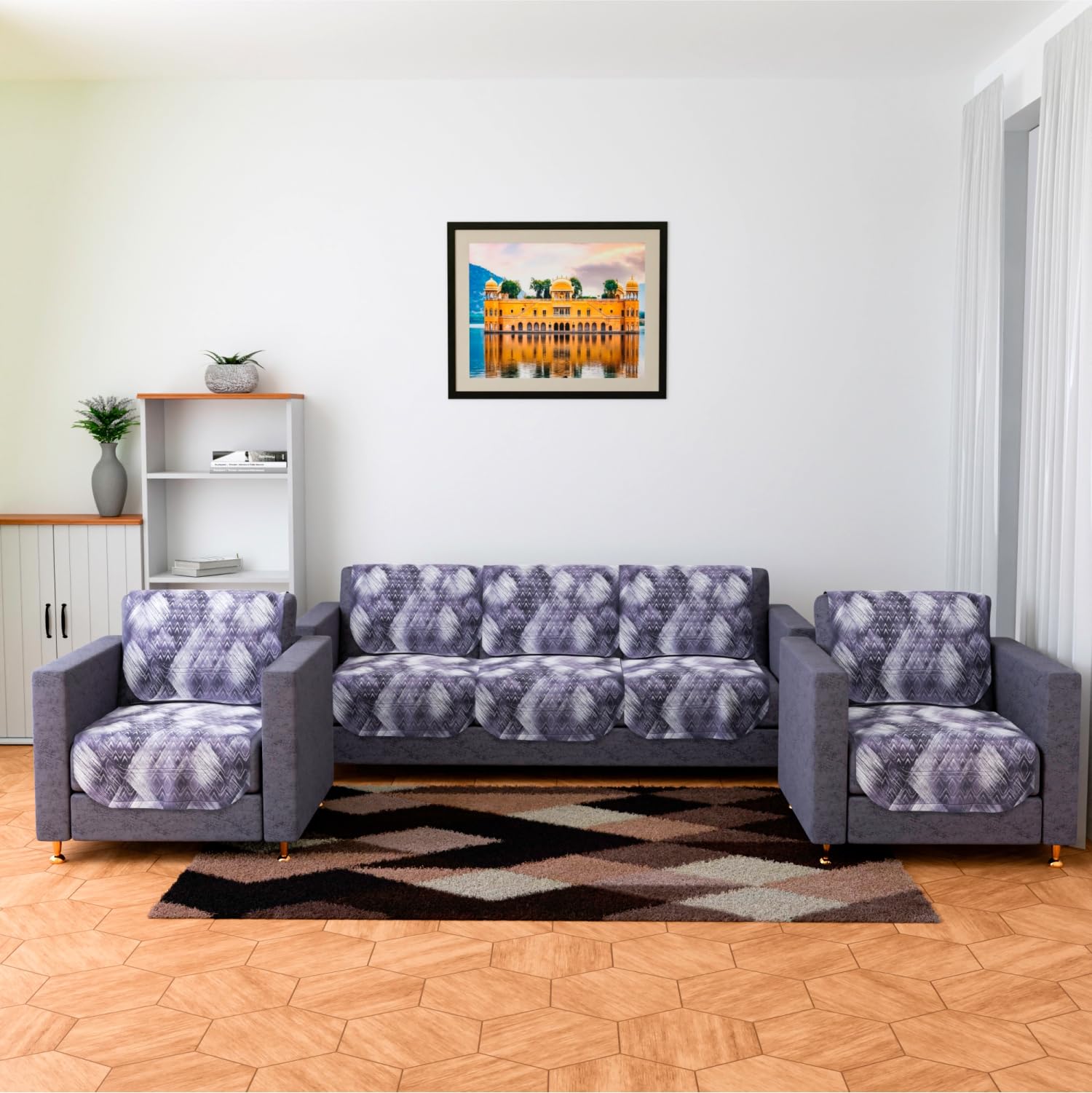 Stylish Sofa Covers - 6 Pack Cotton -10