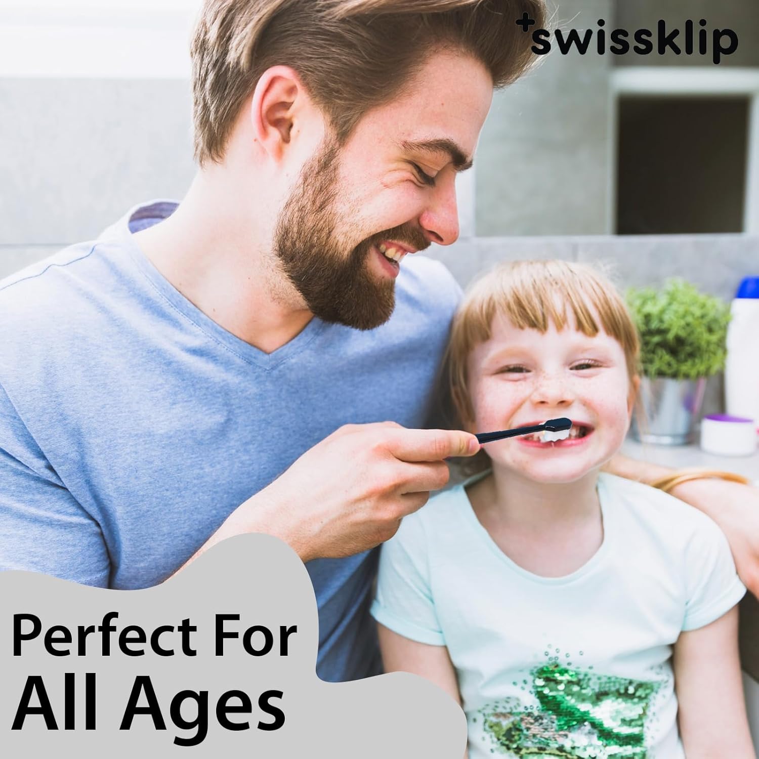 Swissklip Extra Soft Toothbrush for Sensitive Gums & Teeth I Nano Toothbrush with 12000+ Micro, Nano Bristles I Advanced Tooth Cleaning Solution I Suitable for All Age Group (4)