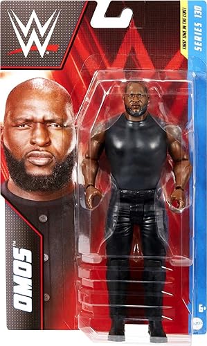 Miniatura 5 de WWE Basic Omos Figura de acción, 6 pulgadas, coleccionable para edades de 6 años en adelante