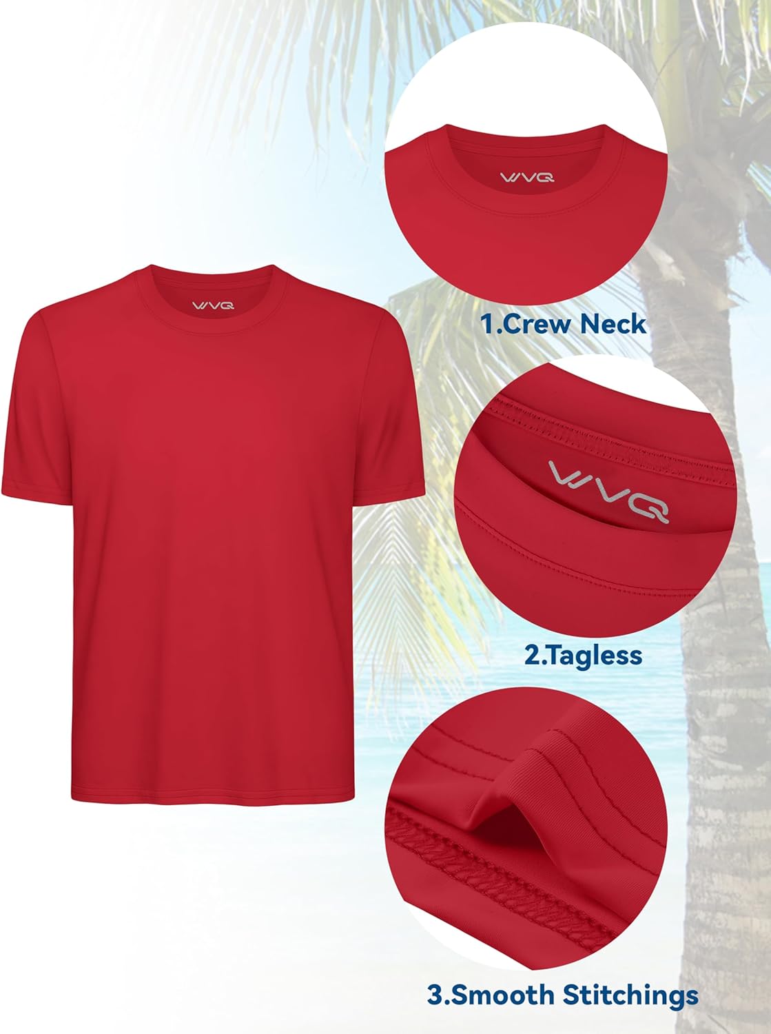 Neon Shirts for Boys Girls UPF 50+ Dry Fit Swim Shirt Kids Rash Guard Athletic T-Shirts for Boys Girls Sports Undershirt - Image 4