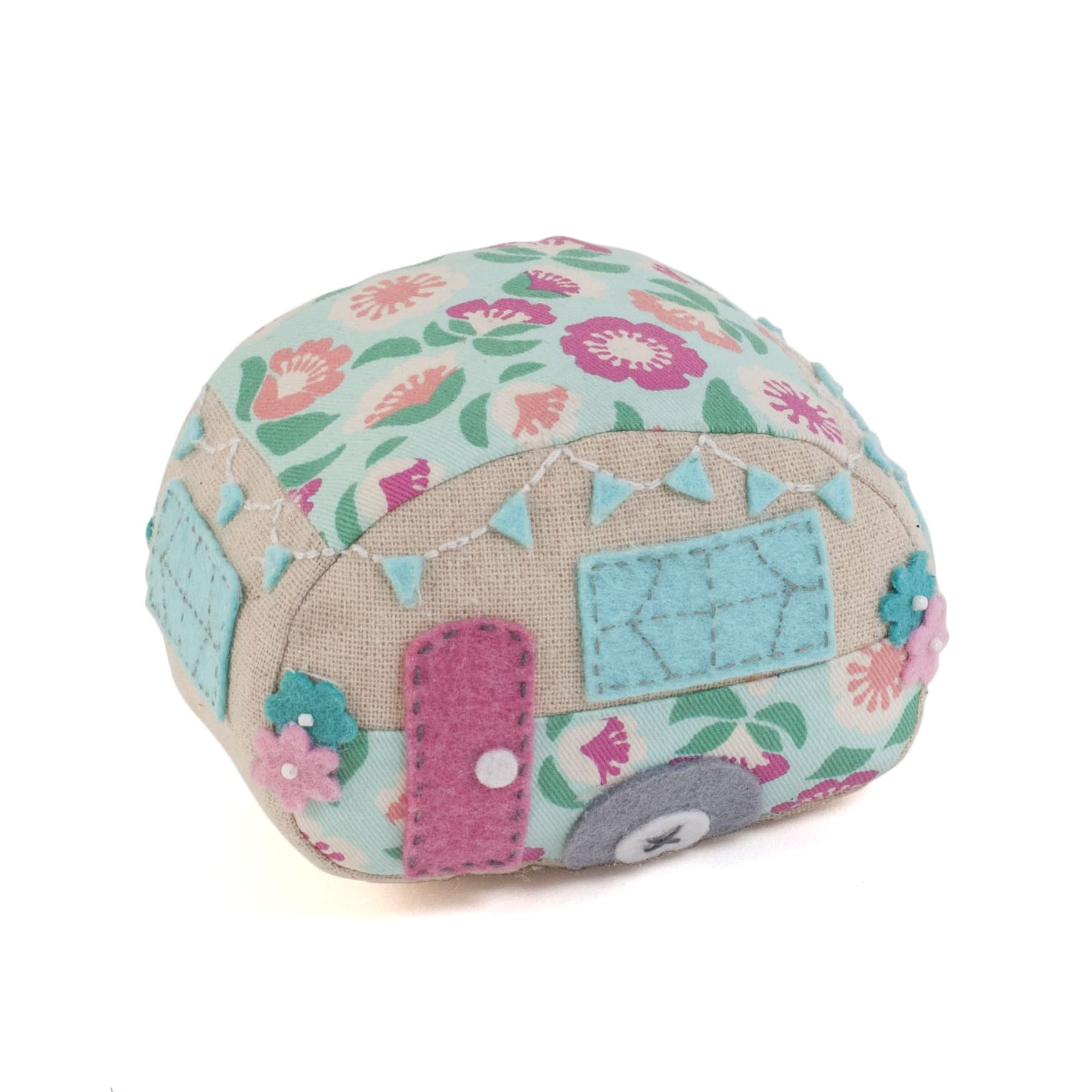 Hobby Gift Pincushion, Caravan: Appliqué