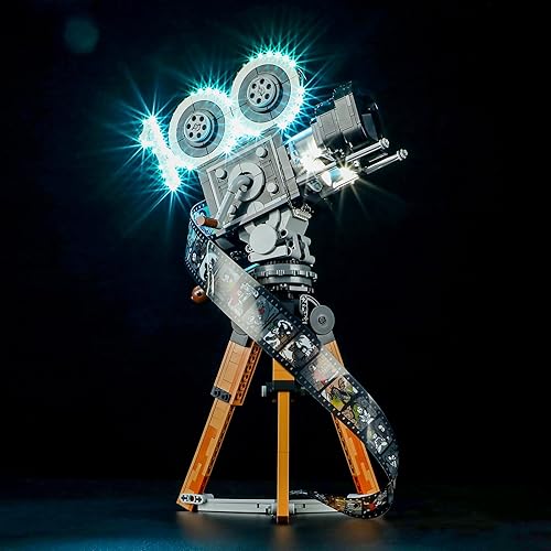 BRIKSMAX Kit de iluminación LED para cámara LEGO-43230 Walt Disney Tribute - Compatible con Lego Disney Building Set- No incluye Lego Set