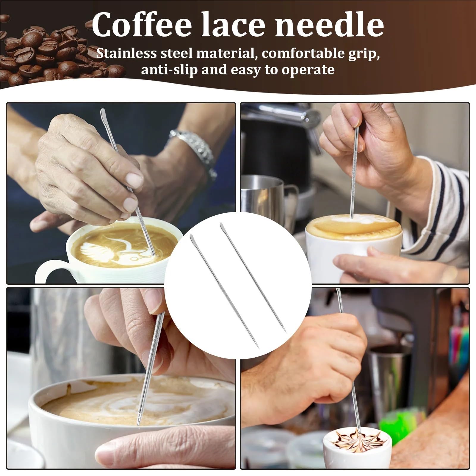 Stencil di caffè Stampo for Cappuccino, Modello di Stampa for caffè, Stencil for Torta, Schiuma Spray, Zucchero a Velo, Cioccolato, Stampa for caffè.(22pcs)