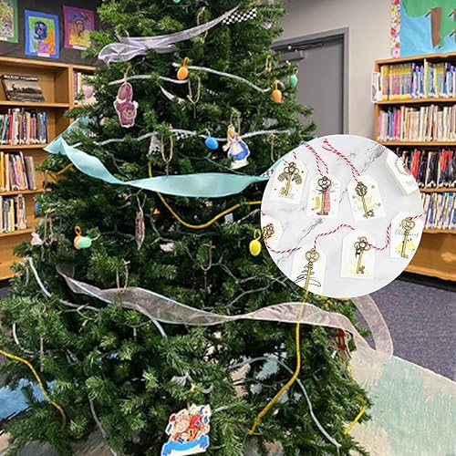 Miniatura 4 de Llaves de esqueleto grandes vintage, dijes encantados voladores con 40 pares de alas de libélula 40 piezas grandes de 100 pies de cadena elástica de