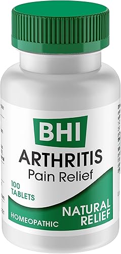 BHI - Alivio del dolor de artritis, apoyo diario para la salud de las articulaciones, árnica + 13 activos naturales, mezcla de plantas homeopáticas