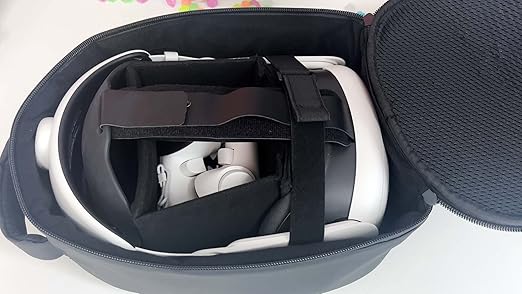 Amazon.com: ZYBER Hard Carrying Case for Meta Quest 3/Quest 3S