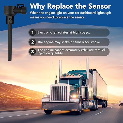 Miniatura 5 de Sensor de nivel de refrigerante compatible con KenworthPeterbilt N9267001 RP31640002 S-23845 S23845 904-7631 N90687001 MPFHIGH