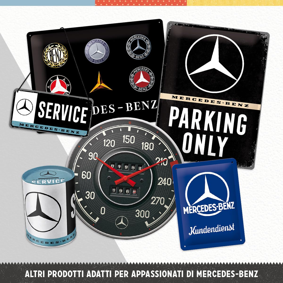 Nostalgic Art VD - Contenitori per Alimenti Mercedes-Benz - Kundendienst